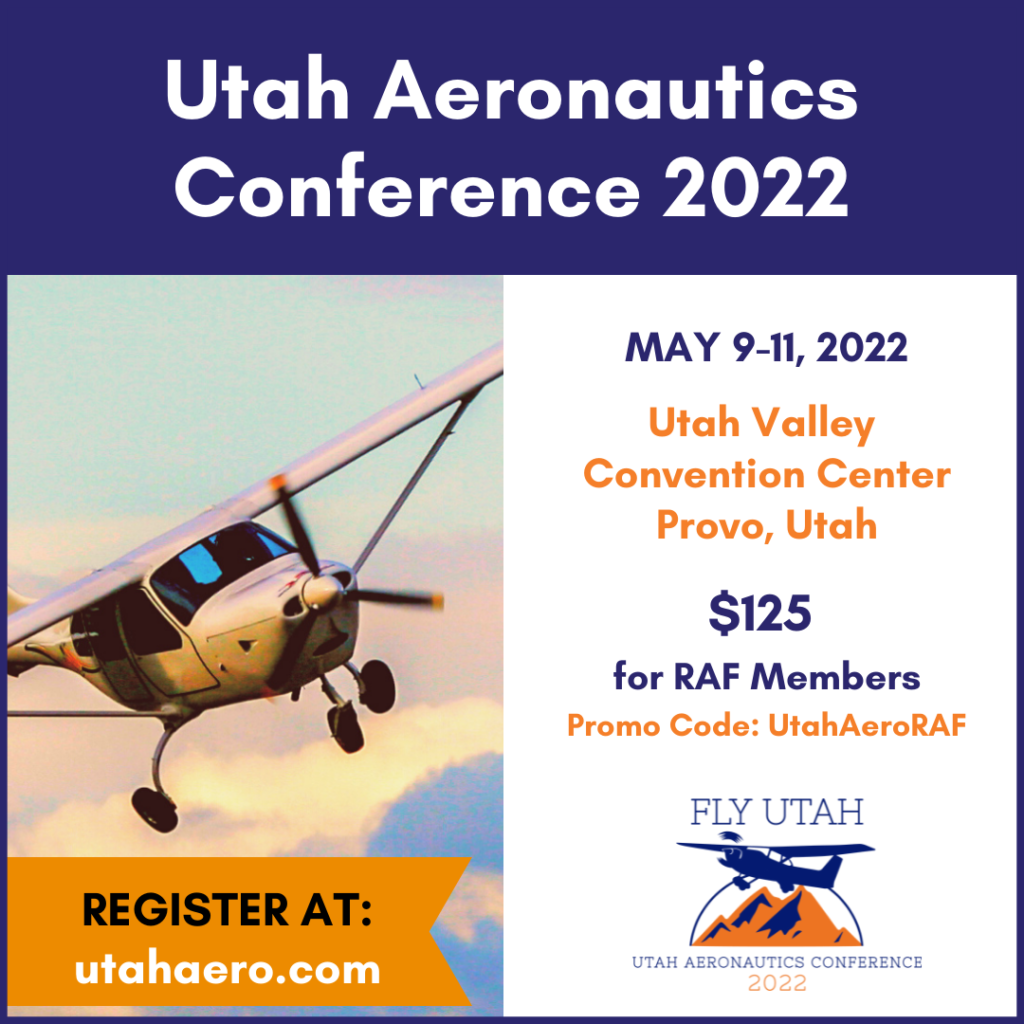 UTAH AERONAUTICS CONFERENCE Recreational Aviation Foundation